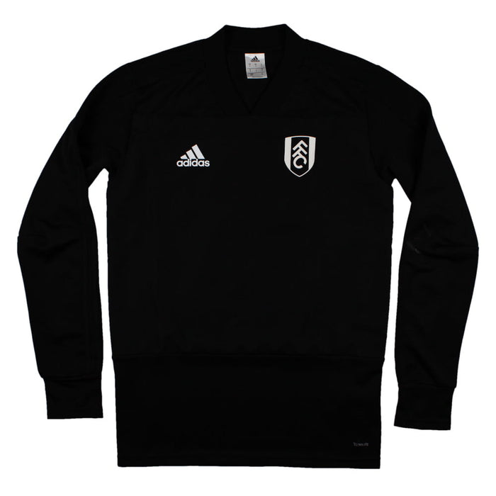 Fulham 2018-19 Adidas Long Sleeve Training Shirt (S) (Very Good)