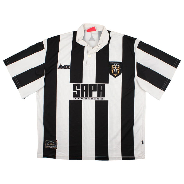 Notts County 1997-1999 Home Shirt (L) (Very Good)