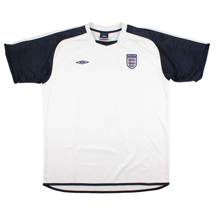 England 2004-06 Umbro Training Shirt (XL) (Mint)