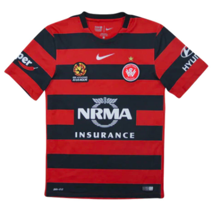 Western Sydney Wanderers 2015-16 Home Shirt (XL) (Very Good)