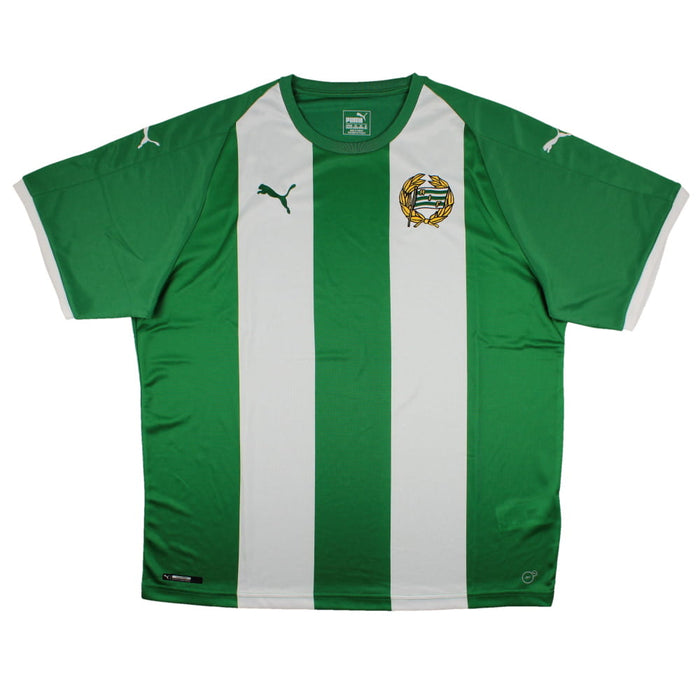 Hammarby 2017-18 Home Shirt (XL) (Mint)