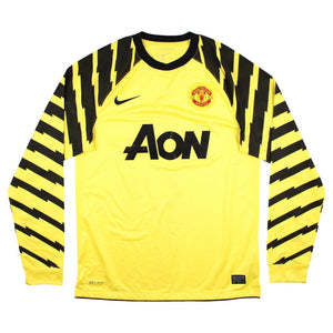 Manchester United 2010-11 Goalkeeper Long Sleeve Third Shirt (M) (Excellent)_0