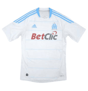 Marseille 2010-11 Home Shirt (M) (Good)_0