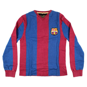 Nike Barcelona 2007-08 Nike Heritage 1957 Style Retro Sweat Top (S) (Very Good)_0