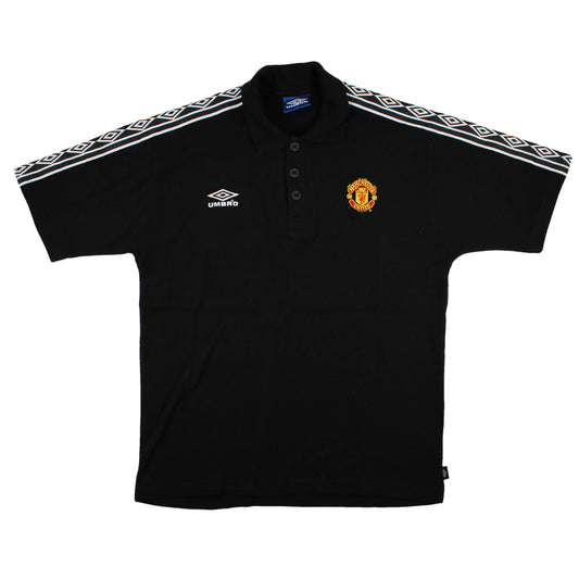 Manchester United 1998-00 Umbro Polo Shirt (L) (Very Good)_0