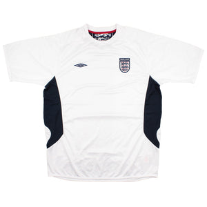 England 2005-07 Umbro Training Shirt (L) (Mint) (GASCOIGNE 8)_3