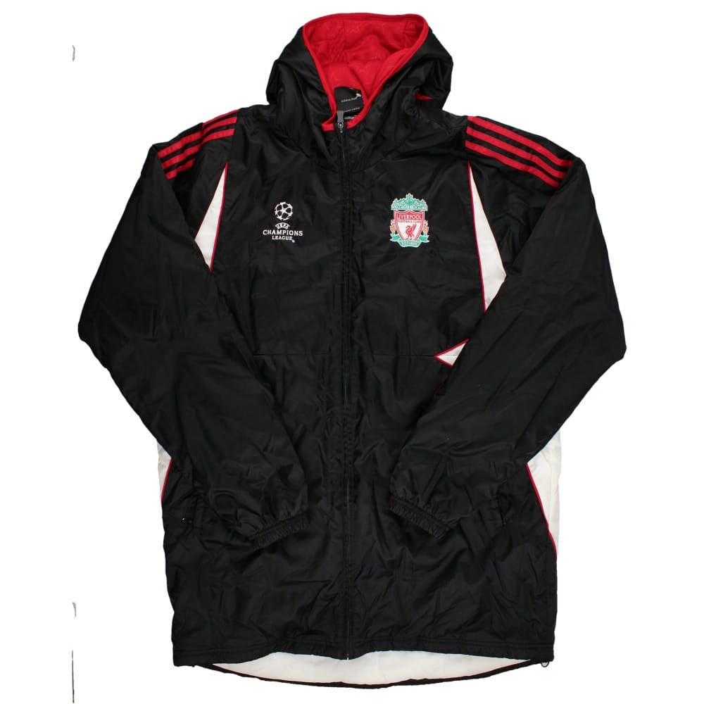 【タグ付き・未使用】Liverpool FC adidas ジャケット 黒 Liverpool 2007-08 Adidas Champions League Jacket (L