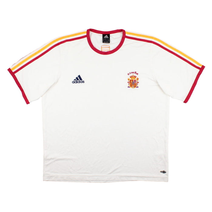 Spain 2004-06 Adidas Training Shirt (XL) (Good)