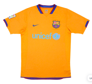 Barcelona 2006-07 Away Shirt (XL) (Excellent)_0