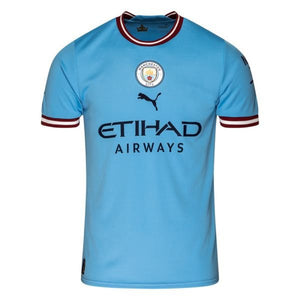 Manchester City 2022-23 Home Shirt (M) Haaland #9 (Fair)_1