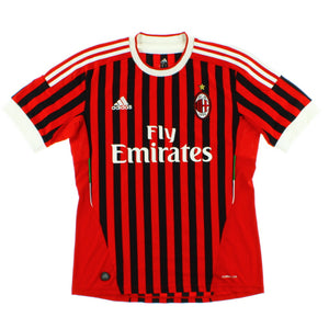 AC Milan 2011-12 Home Shirt (M) (Excellent)_0