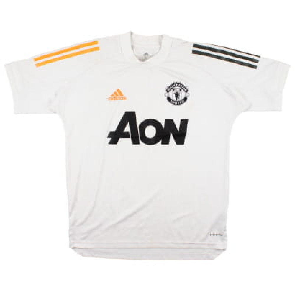 Manchester United 2020-21 Adidas Training Shirt (S) (CANTONA 7) (Good)_2
