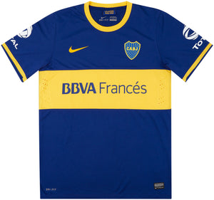 Boca Juniors 2013-14 Home Shirt (M) (Very Good)_0