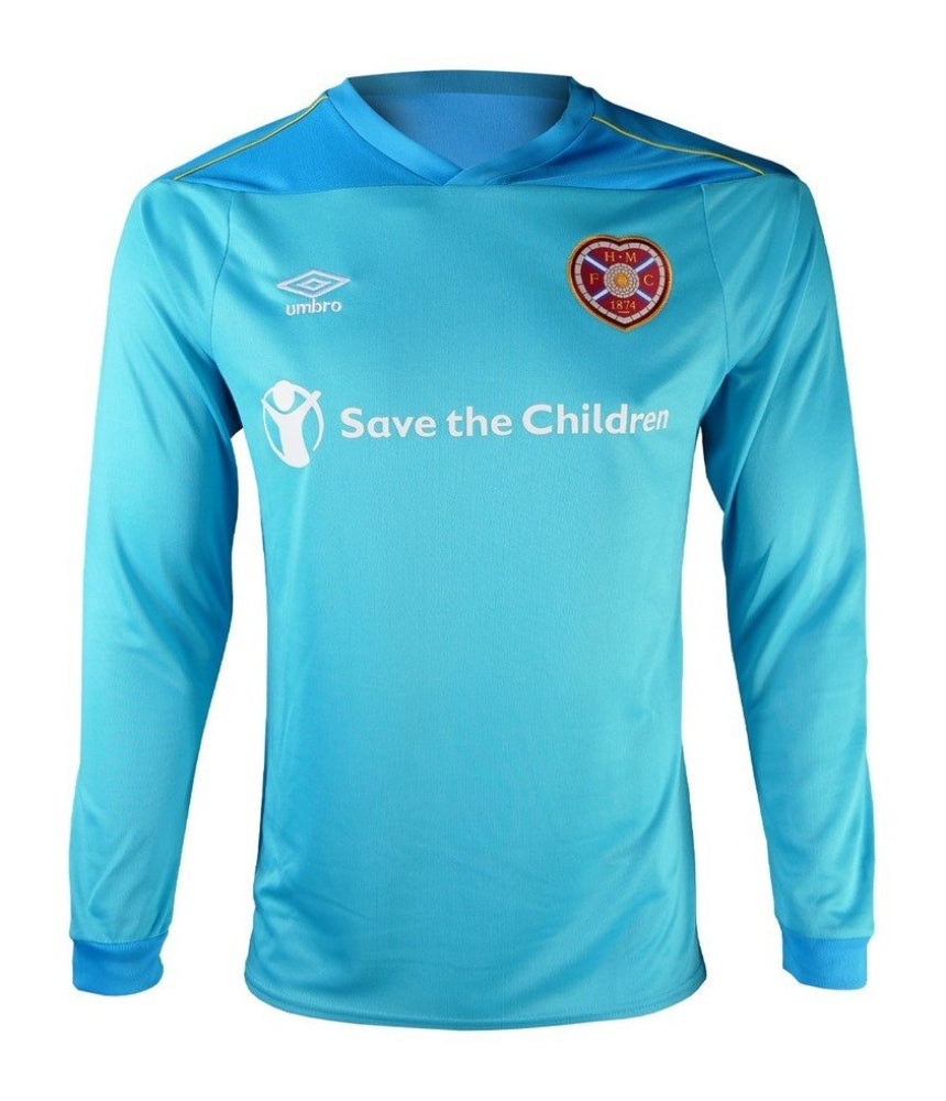 Hearts 2020-21 GK Home Long Sleeve Shirt (L) (Kingsley 21) (Excellent)_2