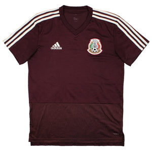 Mexico 2018-19 Adidas Training Shirt (S) (M Fabian 8) (Excellent)_2