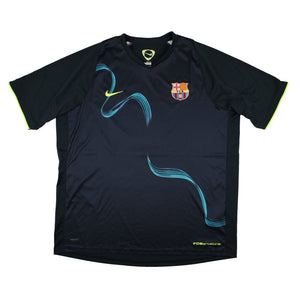 Barcelona 2008-09 Nike Training Shirt (2XL) (RONALDINHO 10) (Excellent)_2