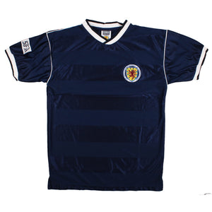 Scotland 1986-88 Score Draw Retro Home Shirt (M) (DALGLISH 7) (Excellent)_2