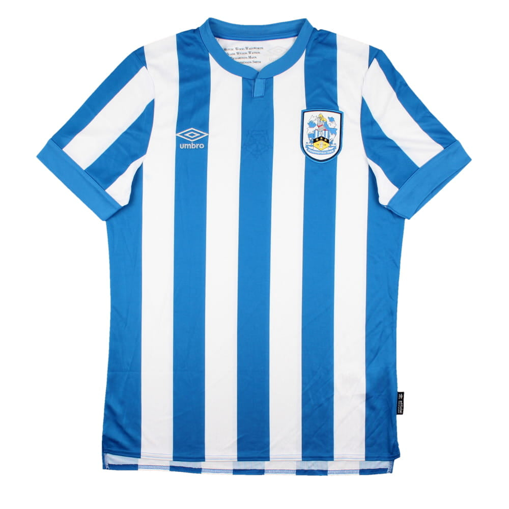 Huddersfield 2021-22 Home Shirt (Sponsorless) (M) (LEES 32) (Mint)_2