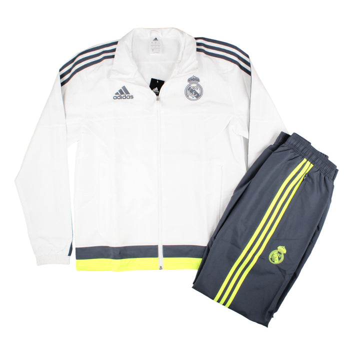 Real Madrid 2015-16 Adidas Tracksuit (S) (Excellent)