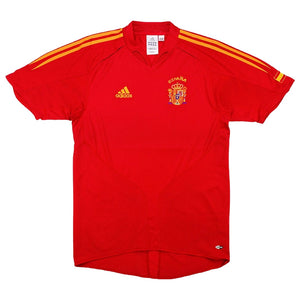 Spain 2004-06 Home Shirt ((Very Good) XL)_0