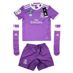 Real Madrid 2016-17 Away Infant Kit (Bale #11) (5-6y) (Mint)_1