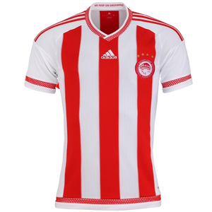 2015-16 Olympiakos Adidas Home Football Shirt (M) (Good)_0