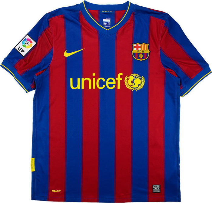 Barcelona 2009-10 Home Shirt (M) (Very Good)