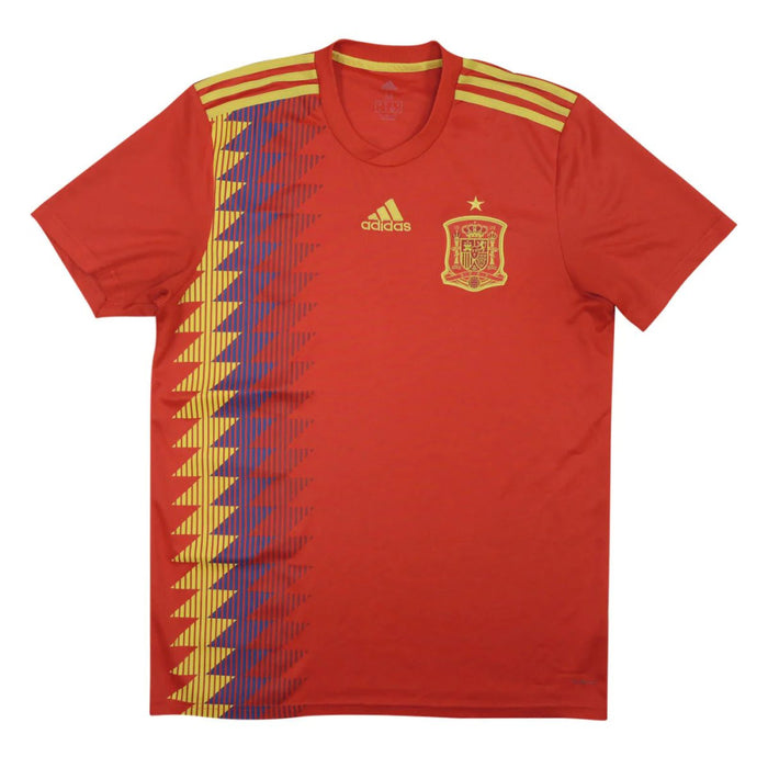 Spain 2018-20 Home Shirt (2XL) (Good)