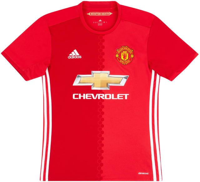 Manchester United 2016-17 Home Shirt (L) (Marcos Rojo 5) (Good)_2