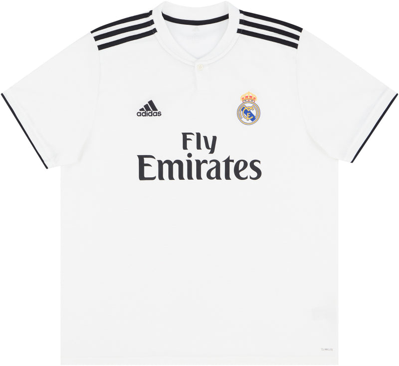 Real Madrid 2018-19 Home Shirt (S) (Very Good) (Bale 11)_3