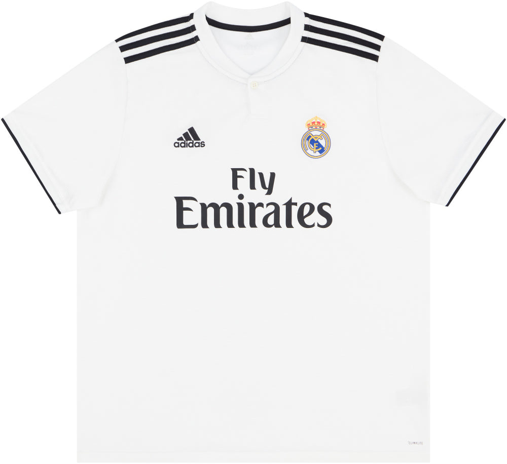Real Madrid 2018-19 Home Shirt (S) (Very Good) (Carlos 3)_3