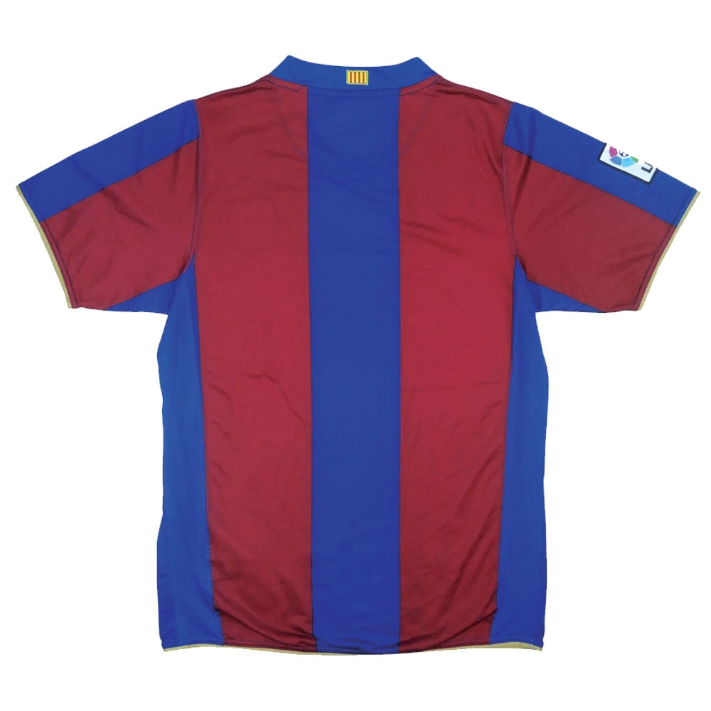 Barcelona 2007-08 Home Shirt (L) (Excellent)_1