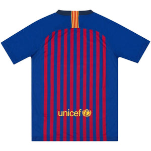 Barcelona 2018-19 Home Shirt (XLB) (Very Good)_1