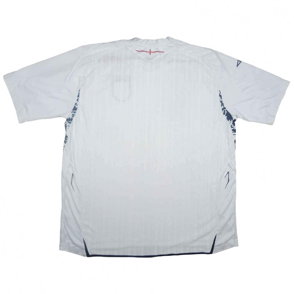 England 2007-09 Home Shirt (XL) (Very Good) (BECKHAM 7)_4