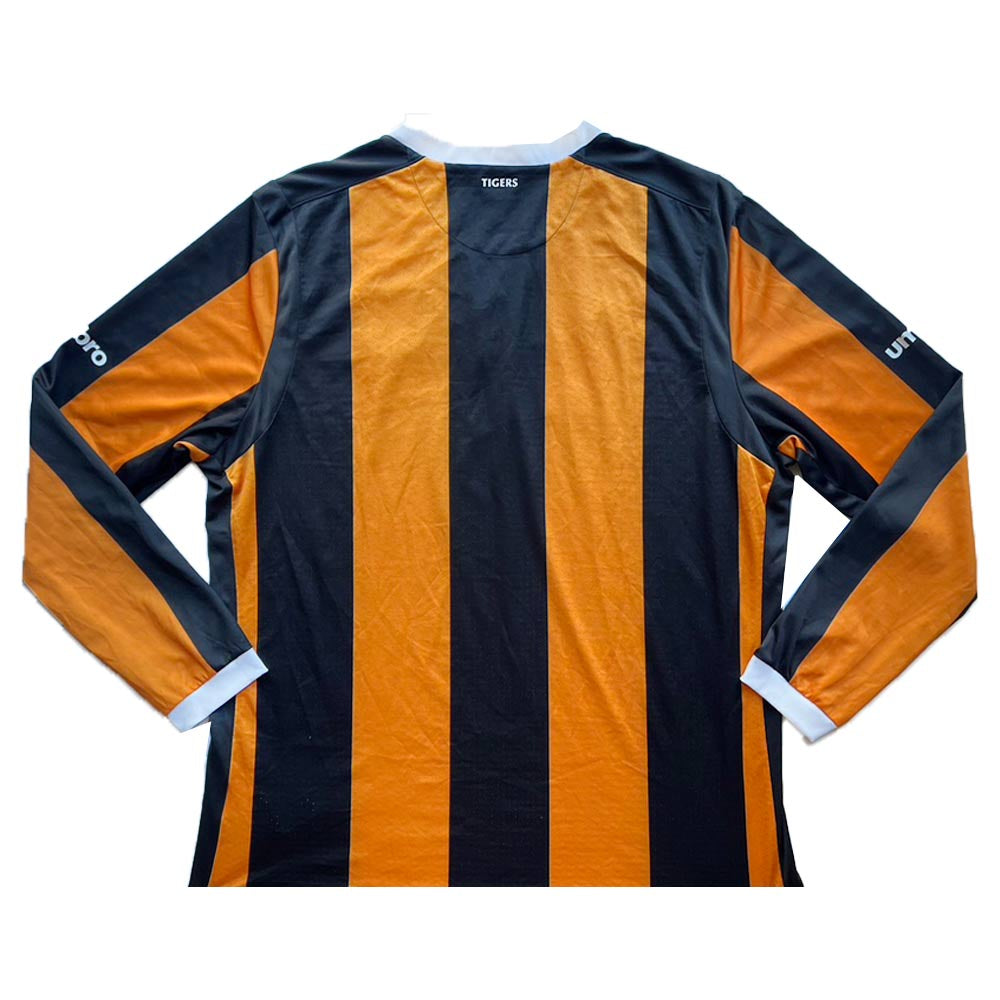 Hull City 2016-17 Long Sleeve Home Shirt (XXL) (Maloney 15) (Excellent)_3