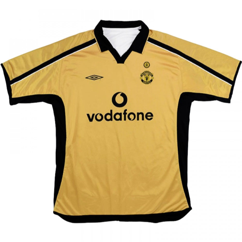 Manchester United 2001-02 Reversible Centenary Away/Third Shirt (S) (Very Good)_1