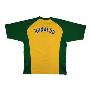 Ronaldo (R9) 1998-00 Brazil Nike Football Training Shirt (S) (Very Good)_1