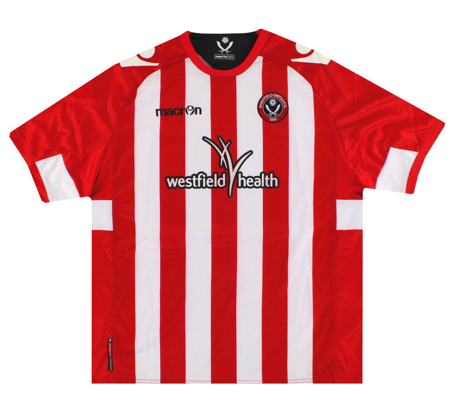 2011-12 Sheffield United Macron Home Shirt L