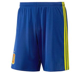 2016-2017 Spain Home Adidas Football Shorts (Kids)_0