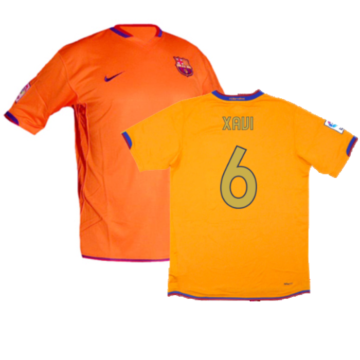 Barcelona 2006-07 Away Shirt (S) (Excellent) (Xavi 6)