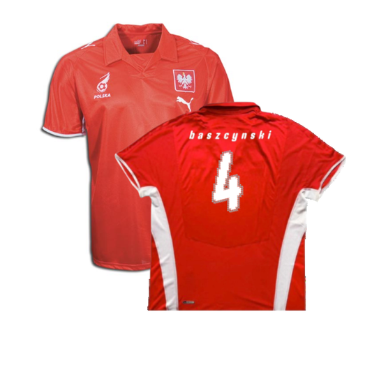 Poland 2008-09 Away Shirt (XL) (Excellent) (Baszcynski 4)_0