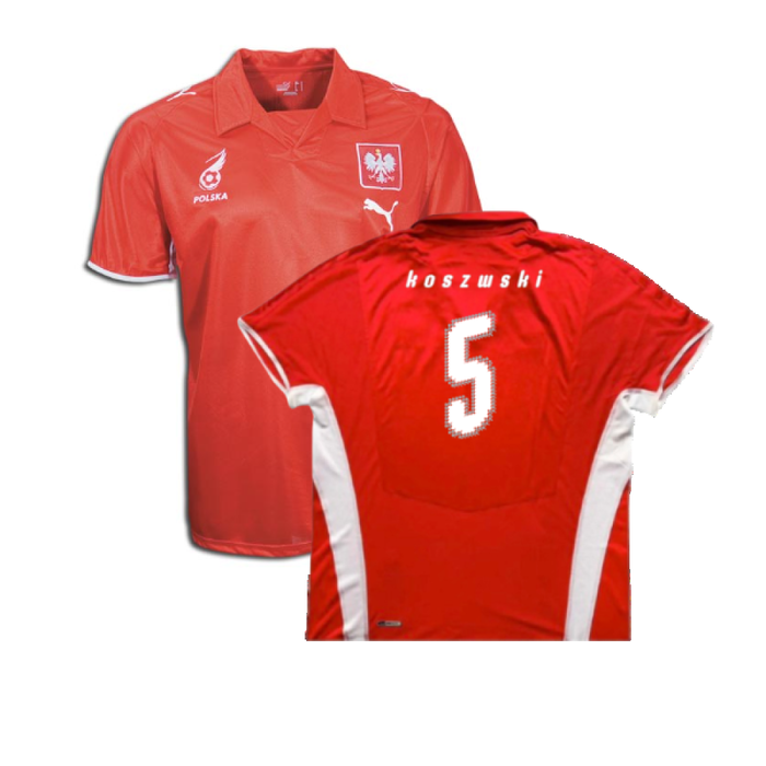 Poland 2008-09 Away Shirt (XL) (Excellent) (Koszwski 5)