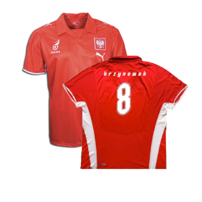 Poland 2008-09 Away Shirt (XL) (Excellent) (Krzynowek 8)