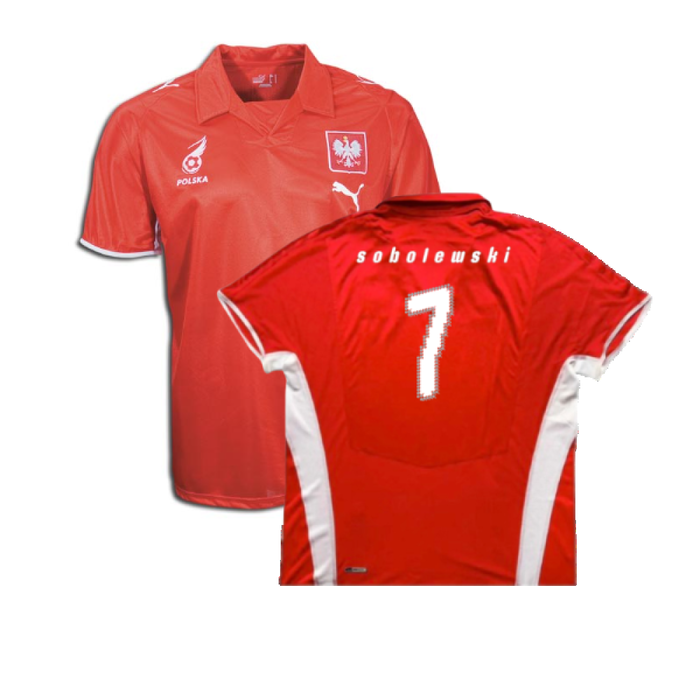 Poland 2008-09 Away Shirt (XL) (Excellent) (Sobolewski 7)