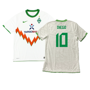 2010-2011 Werder Bremen Away Shirt (Very Good) (Diego 10)_0