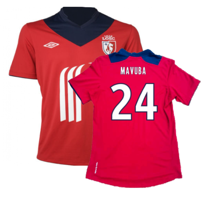 Lille 2012-13 Home Shirt (Very Good) (Mavuba 24)