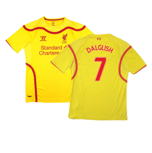 2014-15 Liverpool Warrior Away Shirt (Mint) (DALGLISH 7)_0