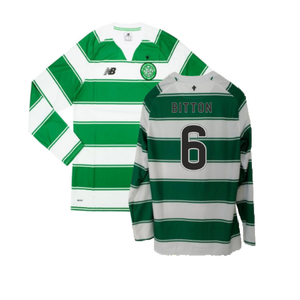 Celtic 2015-16 Long Sleeve Home Shirt (3XL) (Excellent) (Bitton 6)_0