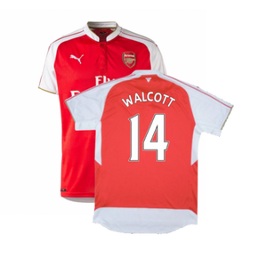 2015-2016 Arsenal Home Shirt (Excellent) (Walcott 14)_0