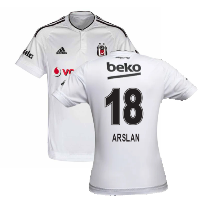 Besiktas 2015-16 Home Shirt (S) (Mint) (Arslan 18)